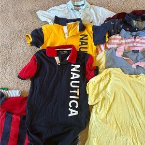 Boys shirts various sizes 10-20.  Brands: Ralph Lauren, NAUTICA, Tommy Hilfiger